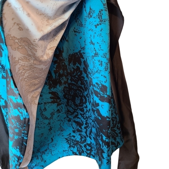 Jolie blue black semi-formal dress black  ribbon - Picture 3 of 12